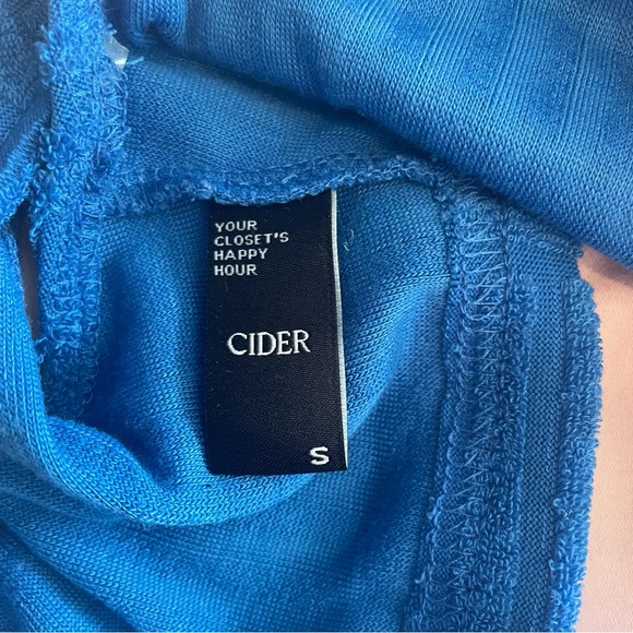 Cider terry cloth crop top - Picture 3 of 3